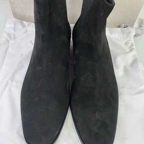JIMMY Choo Men’s Sawyer Black Suede Ankle Boots - Picture 5 of 8